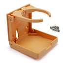 4" Plastic Adjustable Folding Drink Cup Holder （1-Pack, 4 Colors)