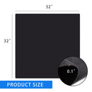 32" x 32" Rubber Anti-Slip Game Mat for Mahjong, Dominoes, Board Game