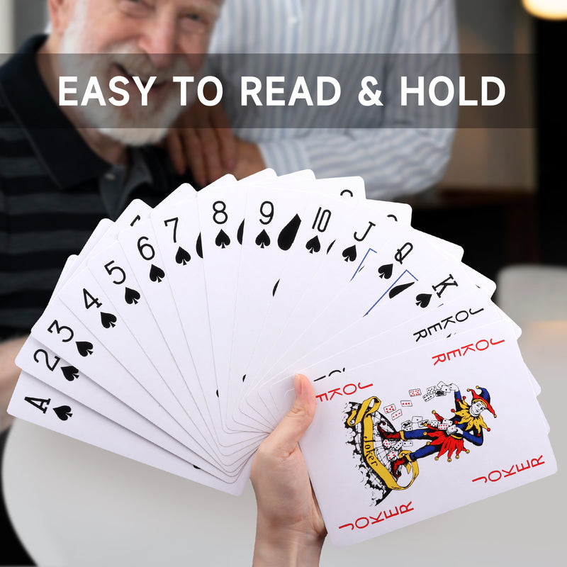 Jumbo Playing Cards, Oversized Playing Cards Deck