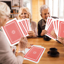 8" x 11" Super Jumbo Playing Cards, Large Card Game Deck