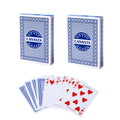 2-Deck Canasta Cards with Point Values - Blue/Red