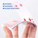 6-Deck Canasta Cards with Point Values - Blue/Red