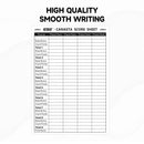 100-Pack 7" x 5" Canasta Score Pads, Canasta Score Sheets - Three-Wins Imports, LLC