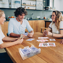 2-Deck Revolving Play Card Tray,  360° Rotating Card Holder