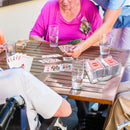 6-Deck Revolving Play Card Tray, 360° Rotating Card Holder