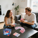 Plastic Waterproof Playing Cards, Standard Index – Poker Size & Bridge Size, Washable (Blue & Red)