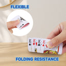 Plastic Waterproof Playing Cards, Standard Index – Poker Size & Bridge Size, Washable (Blue & Red)