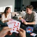 Plastic Waterproof Playing Cards, Standard Index – Poker Size & Bridge Size, Washable (Blue & Red)