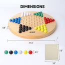 11.5" Wooden Classic Chinese Checker Board Game