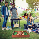 2-Player 12 Numbers Wooden Shut The Box Board Game, Pub Board Dice Game