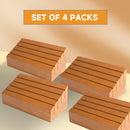 6" Wooden Playing Card Holder Tray Card Rack Organizer Set