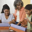 14" Wooden Playing Card Holder Tray Card Rack Organizer Set