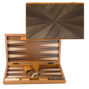 21" Focus Style Wooden Inlay Backgammon Board Game Set