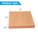 12" Wooden Go Board Game Set
