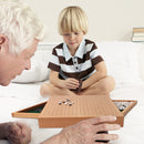 12" Wooden Go Board Game Set