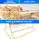 Small Brass Raffle Ticket Drum - Holds 2,000 Raffle Tickets