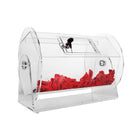 Large Acrylic Ticket Raffle Drum - Holds 10,000 Tickets