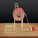 Brass Raffle Ticket Dispenser for Raffle Tickets Lotteries