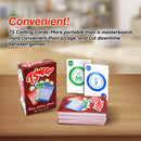 Bingo Game Set with 50/100 Bingo Cards, 500/1000 Bingo Chips & Deck Bingo Calling Cards