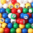 7/8-Inch Multi-Color Plastic Replacement Bingo Balls - Three-Wins Imports, LLC