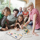 Bingo Game Master Board and Plastic Bingo Balls with Easy-Read Window