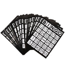 100Pcs Jumbo Bingo Cards with Large Printed Easy Read Numbers