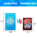 Jumbo Bingo Calling Cards, Plastic Coated Bingo Playing Deck of Cards
