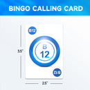 Bingo Calling Cards, Plastic Coated Bingo Playing Deck of Cards - Three-Wins Imports, LLC