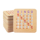 Easy-Read Large Print Shutter Bingo Cards with Sliding Windows