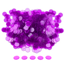 2000 Pieces 3/4-inch Plastic Transparent Bingo Chips  (7 Colors)