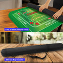 70" x 35" Double Dealer Craps Tabletop Layout Mat