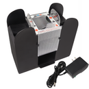 1-6 Deck Casino Automatic Battery-Operated & AC/DC-Power Card Shuffler