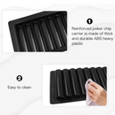 Casino Dealer Table Chips Tray Rack, Poker Table Trays