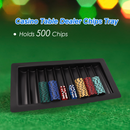 Casino Dealer Table Chips Tray Rack, Poker Table Trays