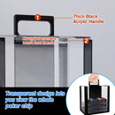 600pcs/1000pcs Poker Chip Cases, Acrylic Poker Chips Carrier with Poker Chip Trays