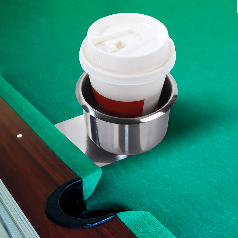 Small Slide Under Poker Table Cup Holders for Casino Poker Table