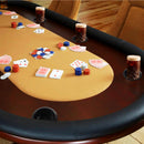Black Jumbo Drop-in Poker Table Cup Holder for Casino Poker Table
