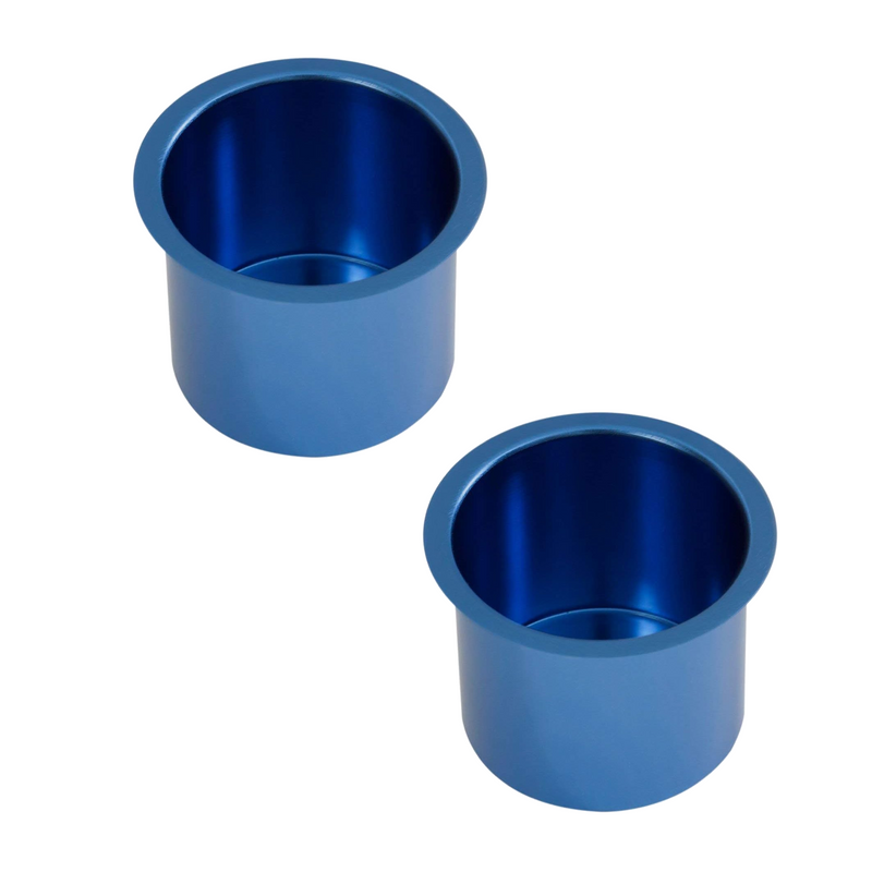 Blue Jumbo Drop-in Poker Table Cup Holder for Casino Poker Table