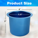 Blue Jumbo Drop-in Poker Table Cup Holder for Casino Poker Table