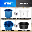 Blue Jumbo Drop-in Poker Table Cup Holder for Casino Poker Table