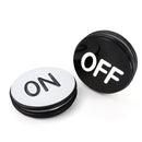 Double-Sided Acrylic Casino Craps ON/Off Puck Button