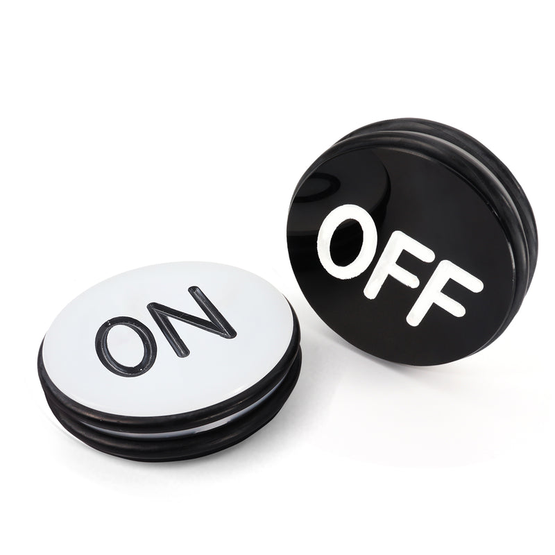 Double-Sided Acrylic Casino Craps ON/Off Puck Buttons