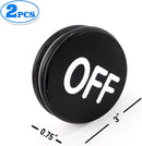 Double-Sided Acrylic Casino Craps ON/Off Puck Button