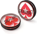 Double-Sided Casino Grade Acrylic Poker Dealer Puck Button