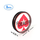Double-Sided Casino Grade Acrylic Poker Dealer Puck Button