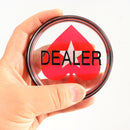 Double-Sided Casino Grade Acrylic Poker Dealer Puck Button