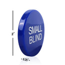 Small Blind, Big Blind, Dealer Puck Buttons - Casino Texas Hold‘em Poker Dealer Accessory