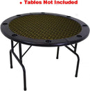 Two-Tone Casino Poker Table Suited Speed Cloth (6 Colors)