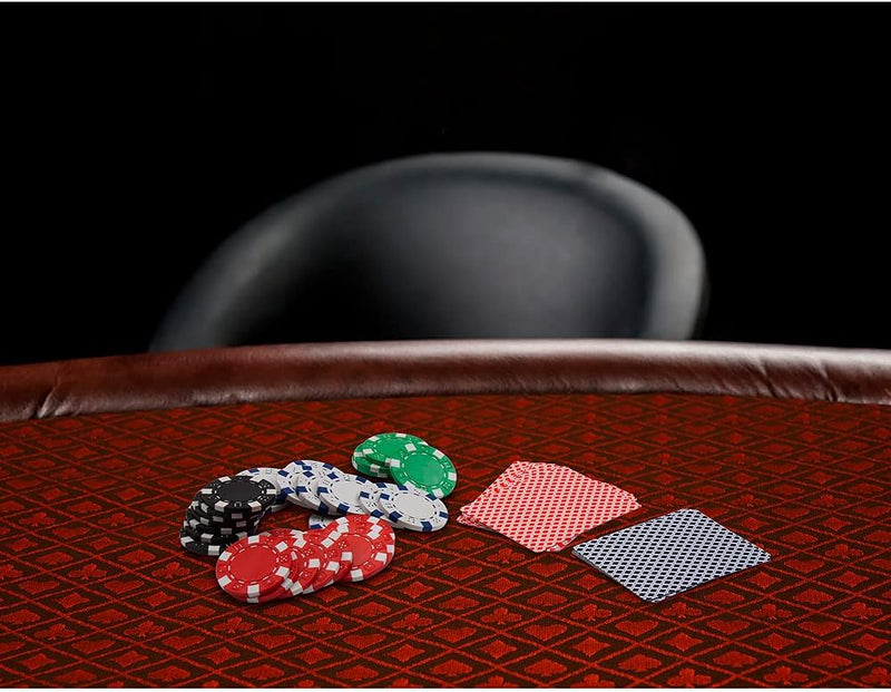 Two-Tone Casino Poker Table Suited Speed Cloth (6 Colors)