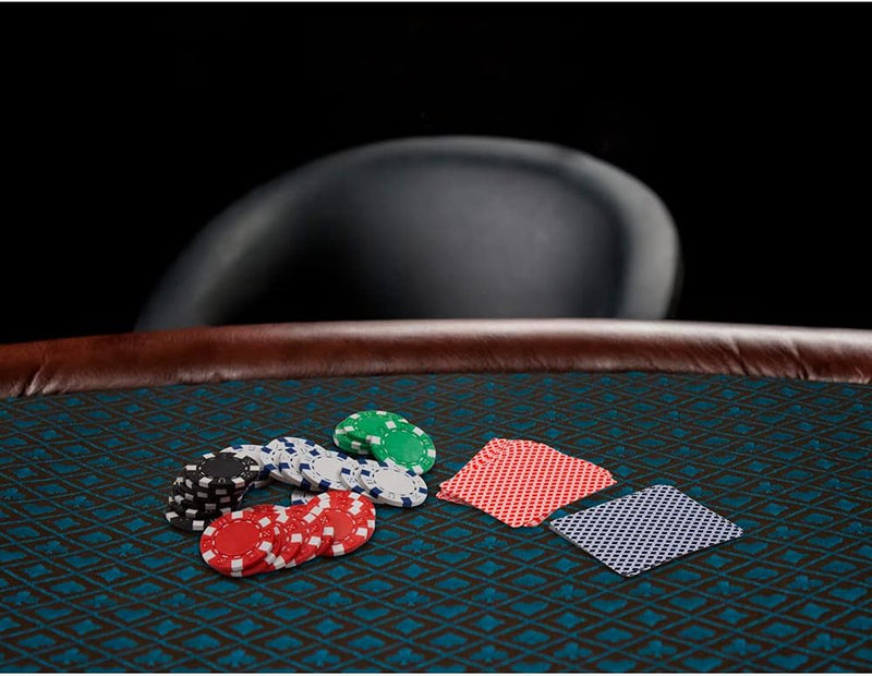 Two-Tone Casino Poker Table Suited Speed Cloth (6 Colors)